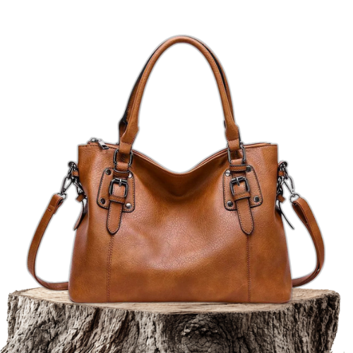Heather™ | Saco de Couro Macio