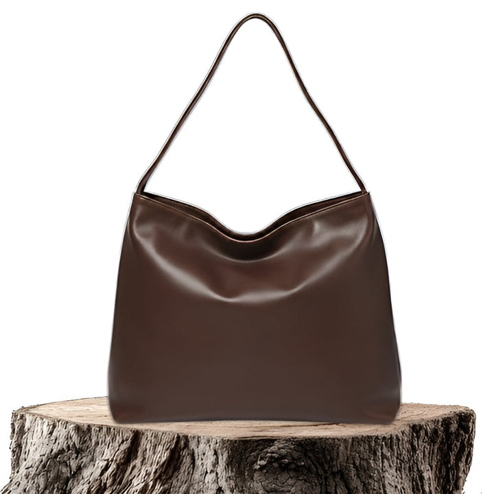 Patricia™ | Saco de Couro Brilhante