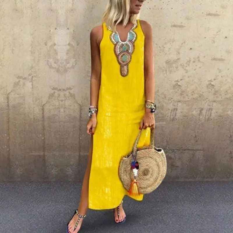 Jennica - Vestido Boémio Charmoso