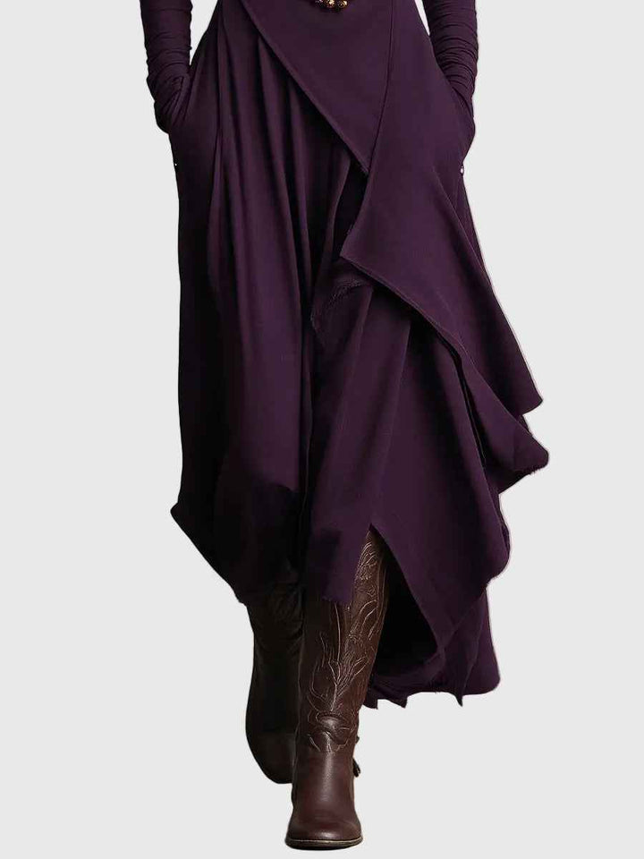 Violeta | Maxijurk Plissada