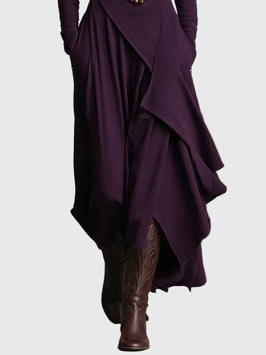 Violeta | Maxijurk Plissada