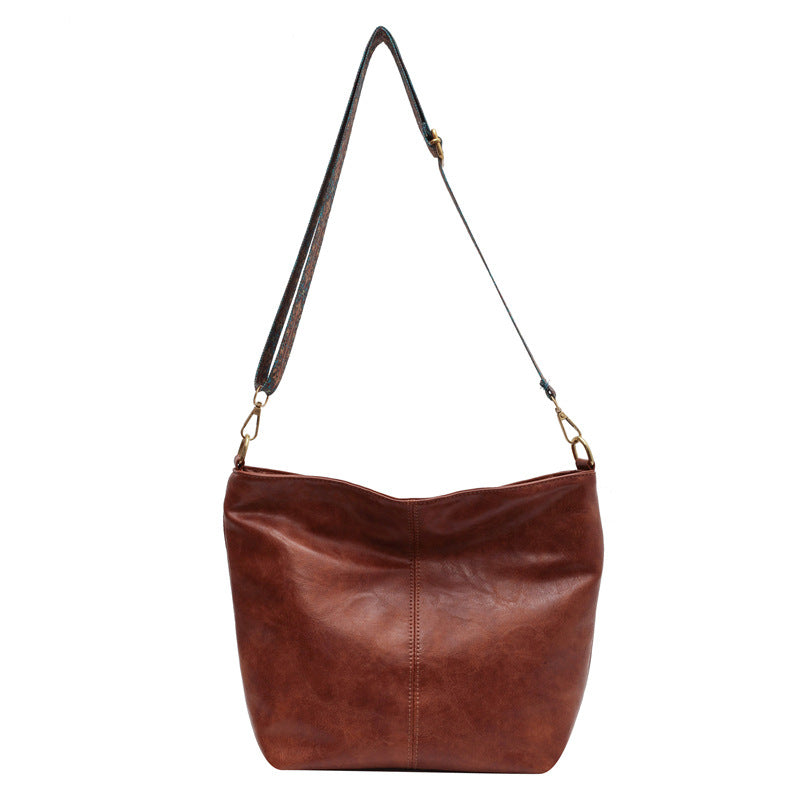 Marian™ | Bolsa de Ombro de Couro Vintage