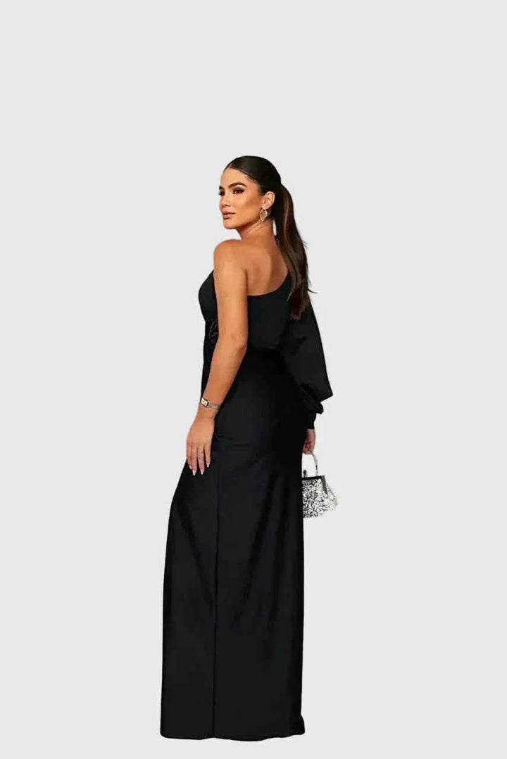 Melyssa | Elegante e Fluida Maxi Vestido de Noite