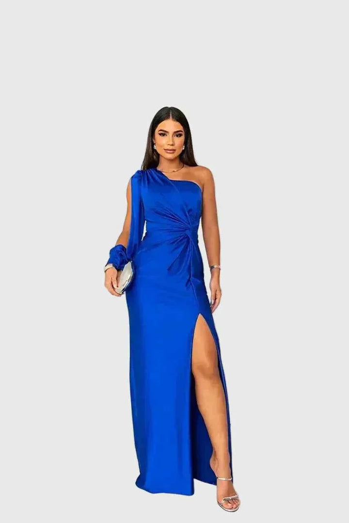 Melyssa | Elegante e Fluida Maxi Vestido de Noite