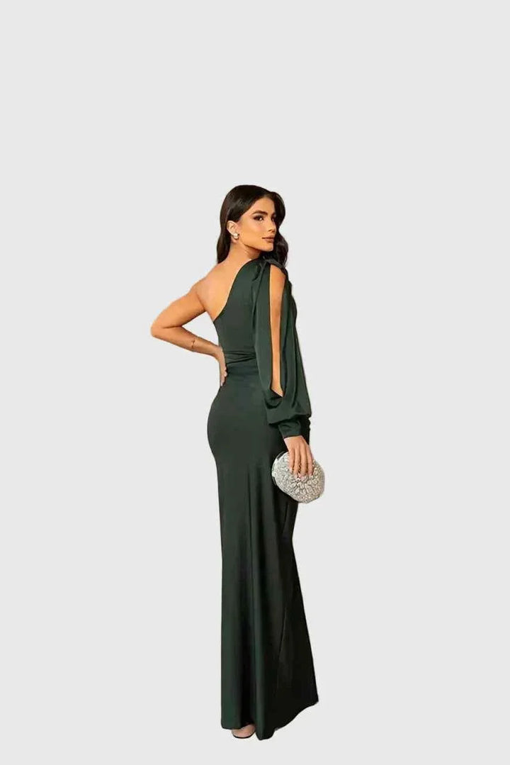 Melyssa | Elegante e Fluida Maxi Vestido de Noite
