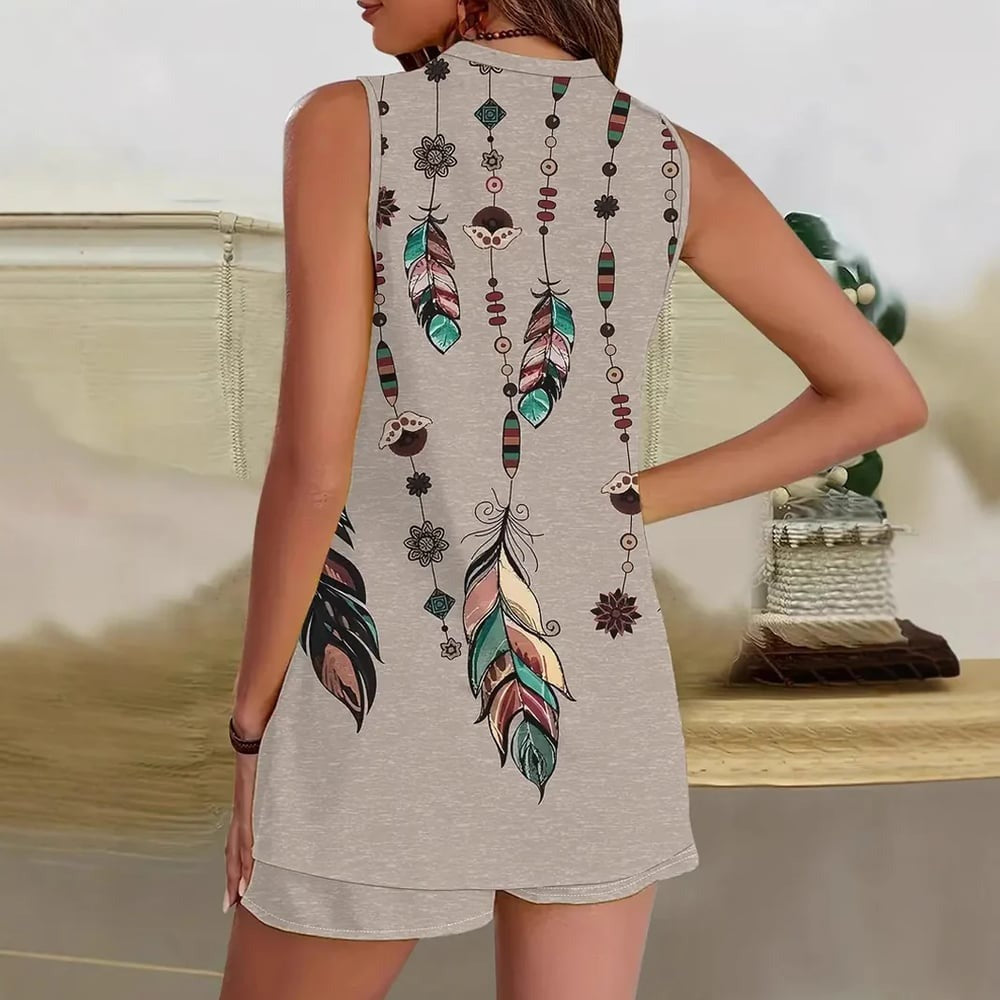 Vilma - Conjunto de Relaxamento Boho Plume