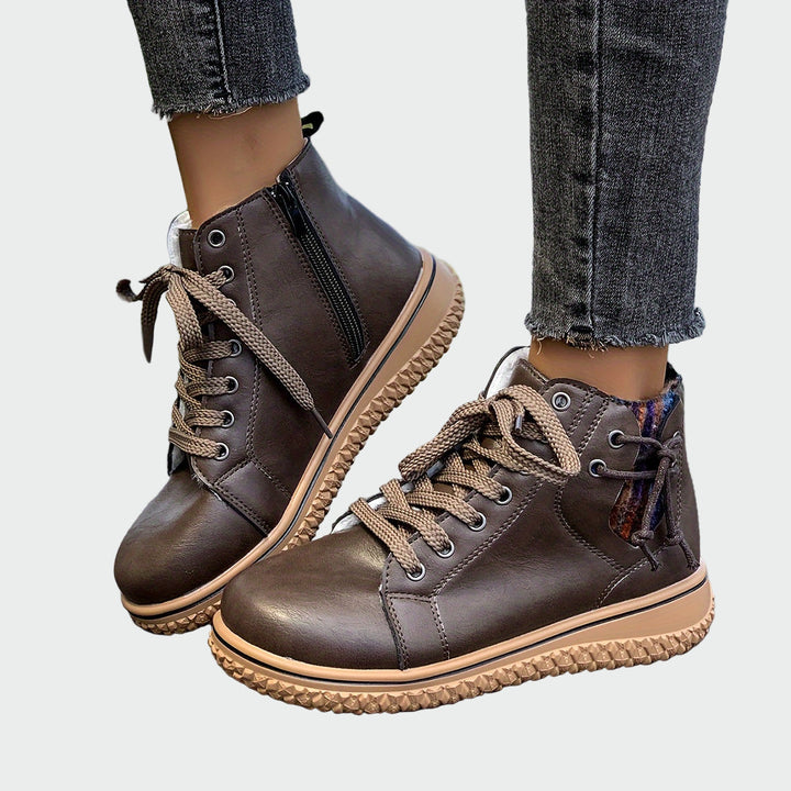Botins ortopédicos para o pé