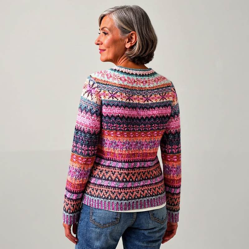 Pullover Clássico em Lã Islandesa