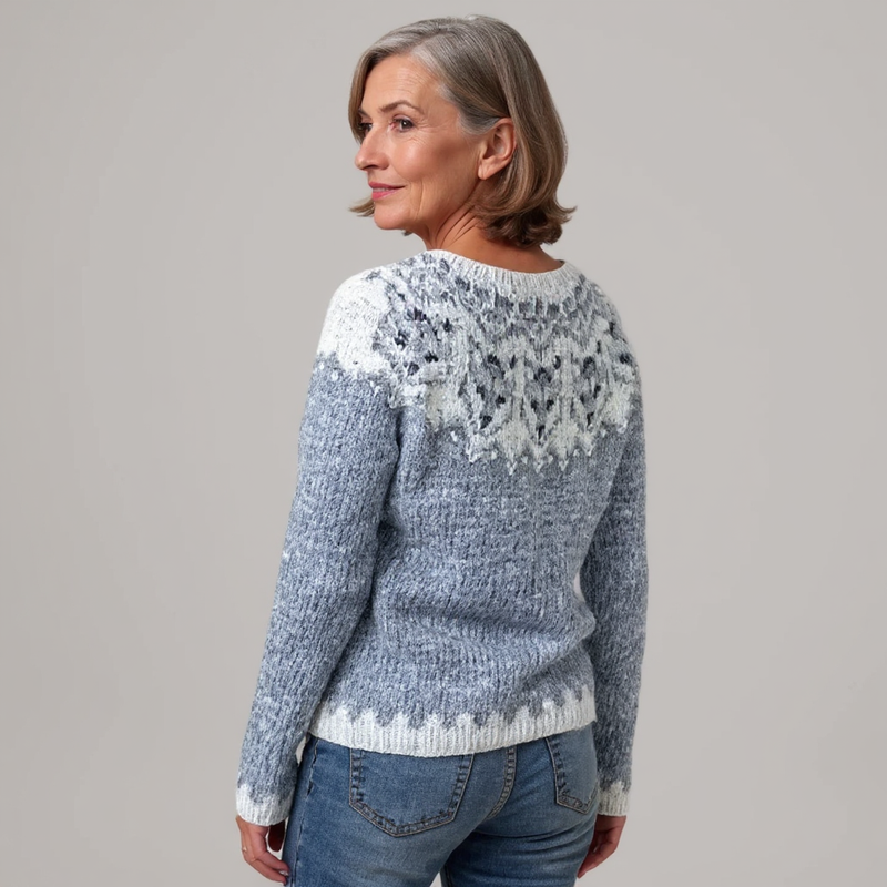 Pullover de lã islandesa clássica