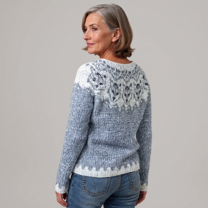 Pullover de lã islandesa clássica