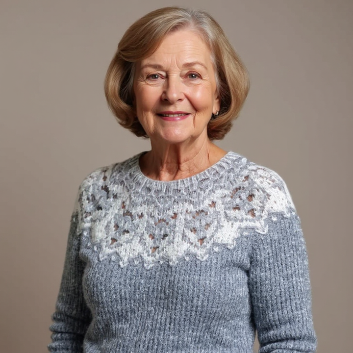 Pullover de lã islandesa clássica