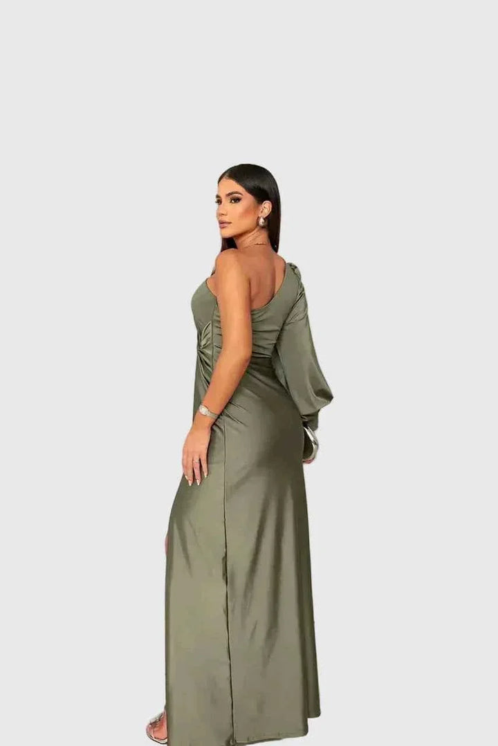 Melyssa | Elegante e Fluida Maxi Vestido de Noite