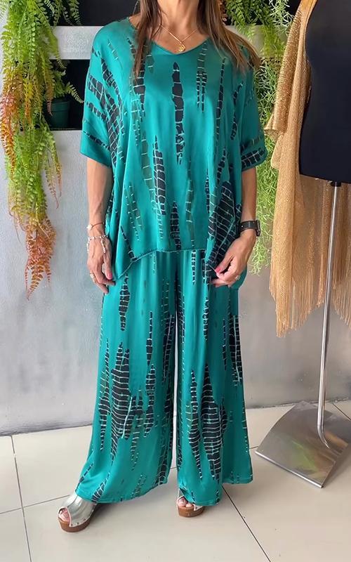 Marie - Conjunto Casual Impresso